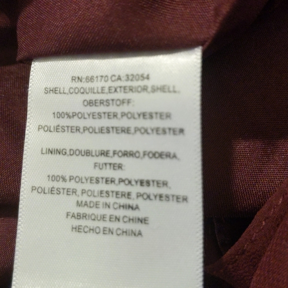 Jenny Yoo Elliyah Maroon Burgundy Halter Dress - Picture 12 of 14